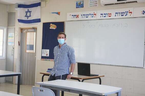 המורה נחשון מאיר. "לא חלמתי שכך זה יראה"